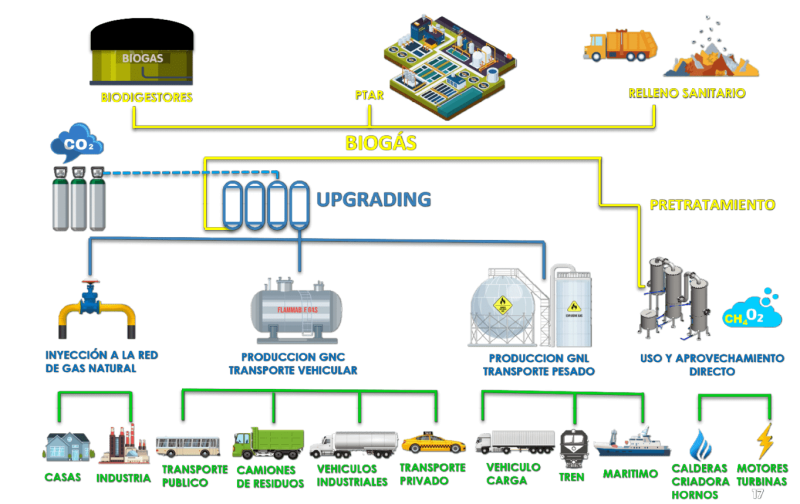 Proceso Biogás